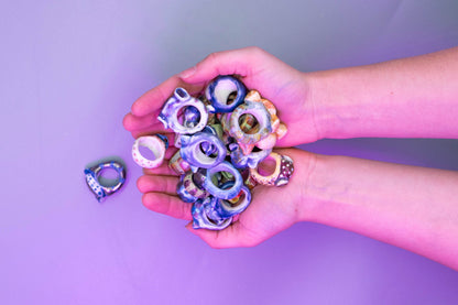 Silver Ice Candy Ring