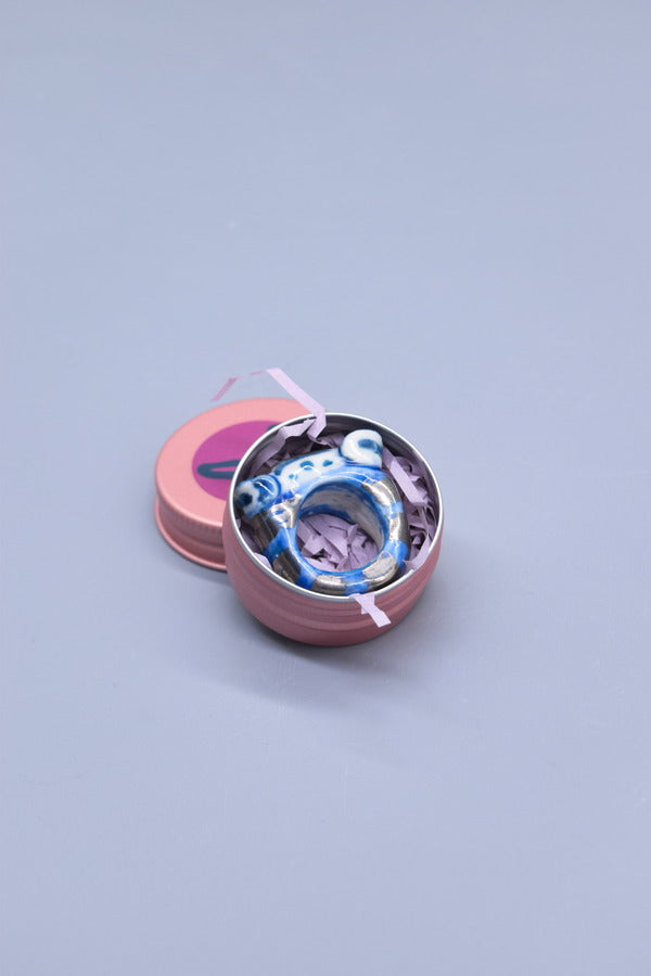 Silver Ice Candy Ring